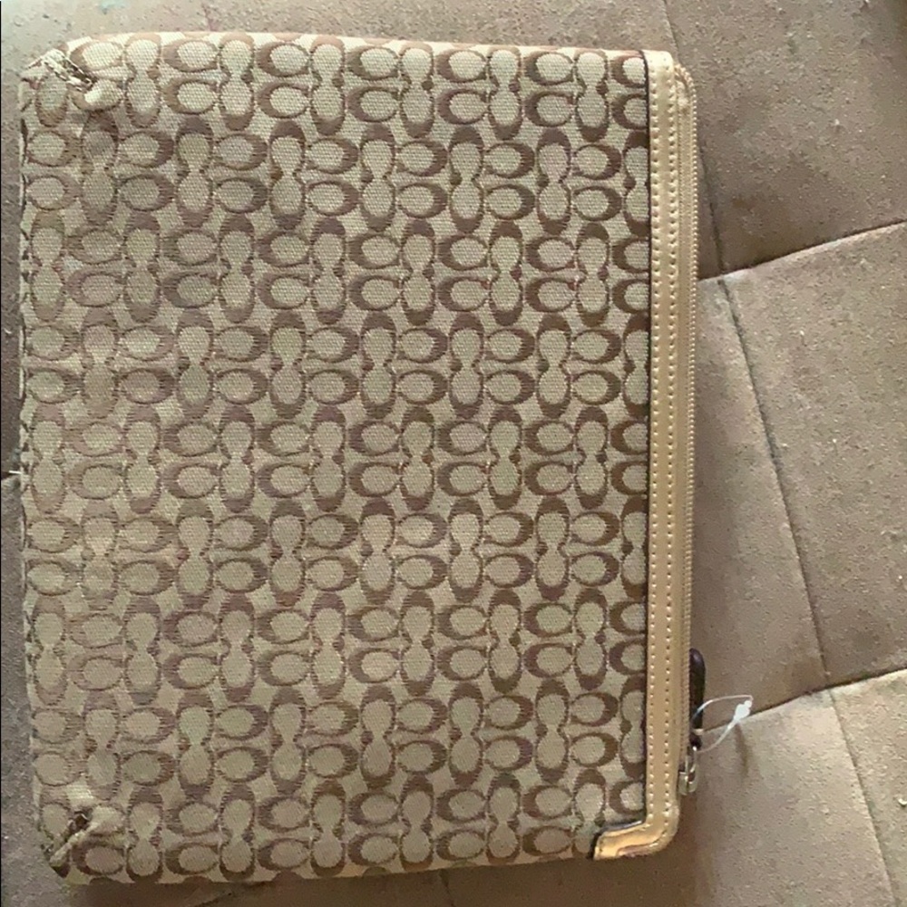 Coach iPad case